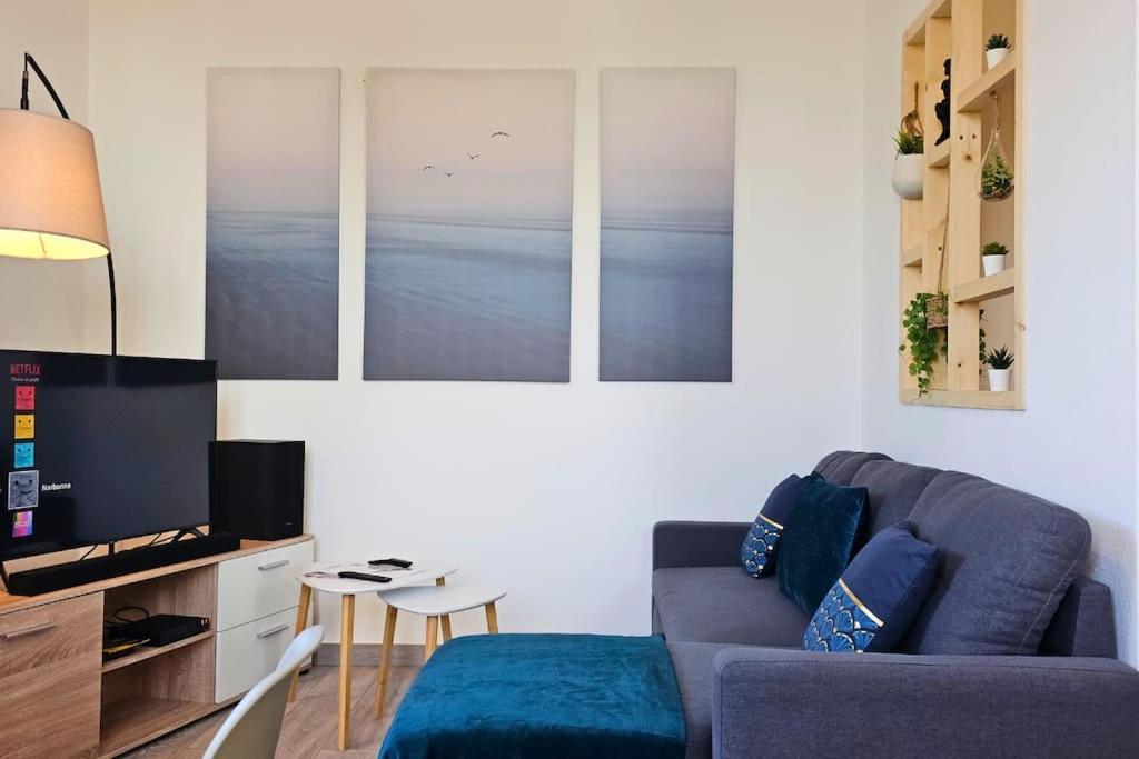Ferienwohnung L'Orchidee, Proche De La Gare Avec Clim Et Terrasse Narbonne Exterior foto