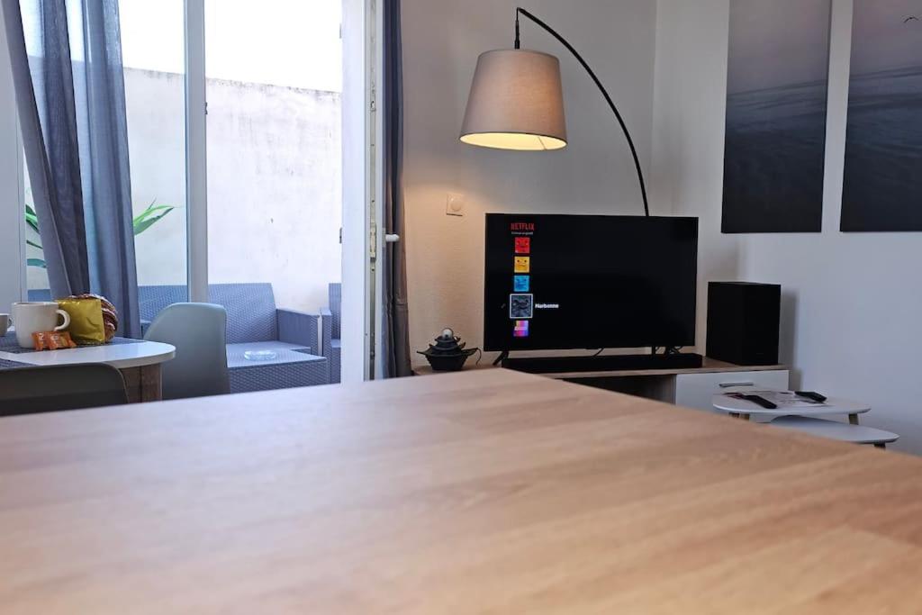 Ferienwohnung L'Orchidee, Proche De La Gare Avec Clim Et Terrasse Narbonne Exterior foto
